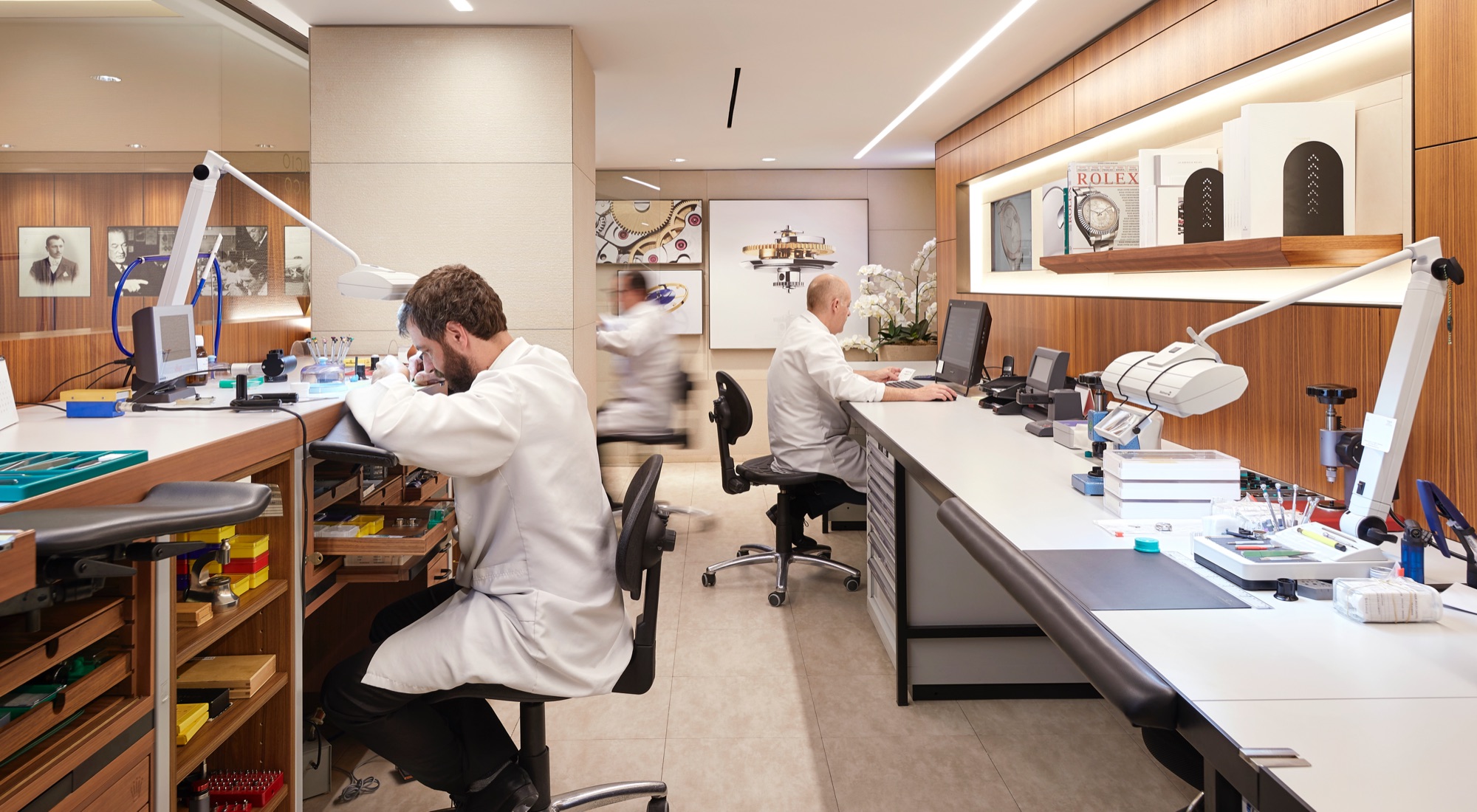 劳力士检修程序